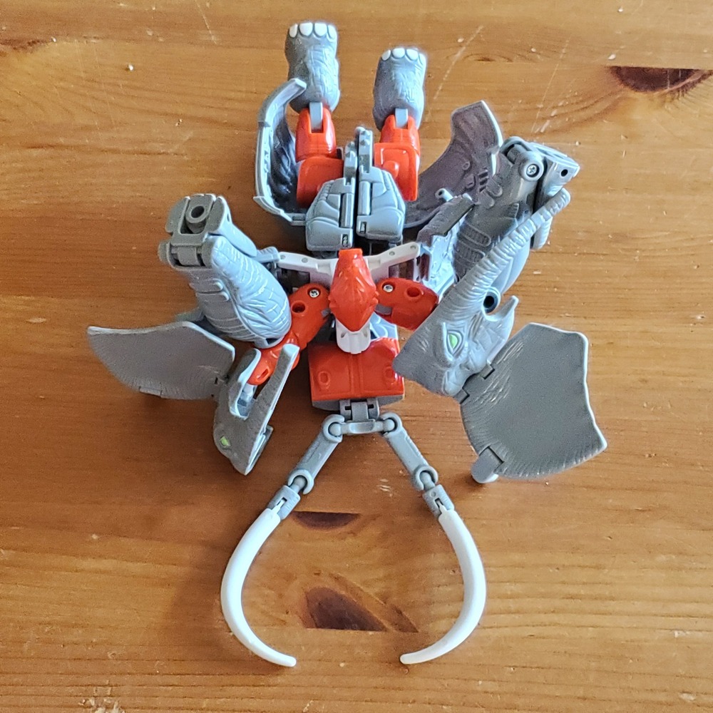 Hasbro Transformers Beast Wars MAGNABOSS IRONHIDE Elephant 1997 w/Tusks Complete - Picture 9 of 9